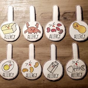 Allergy Alert Charms